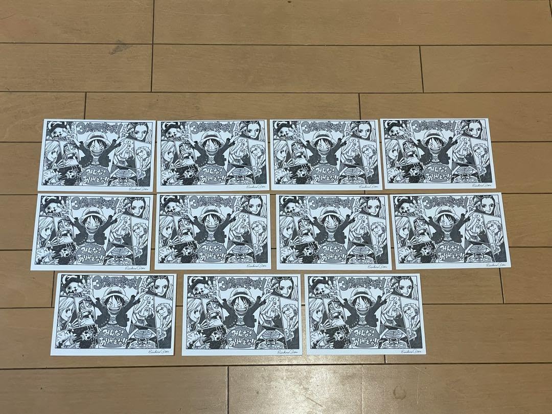 ワンピース　ミニ複製原画全10種　設定ノート第一弾〜第四弾　コンプリートセット Amazon.co.jp: ワンピース ミニ複製原画 全10種セットワンピース展